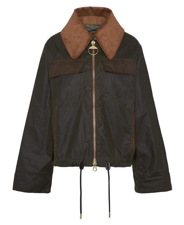 Barbour Beauly Waxed Jacket Archive Olive/Beech/Ancient | BABO89244