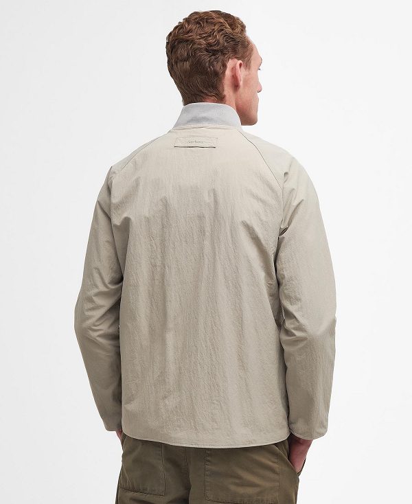 Barbour Beaumont Showerproof Jacket Concrete | BABO87429