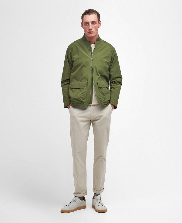 Barbour Beaumont Showerproof Jacket Palm Green | BABO87443