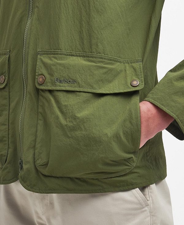 Barbour Beaumont Showerproof Jacket Palm Green | BABO87443