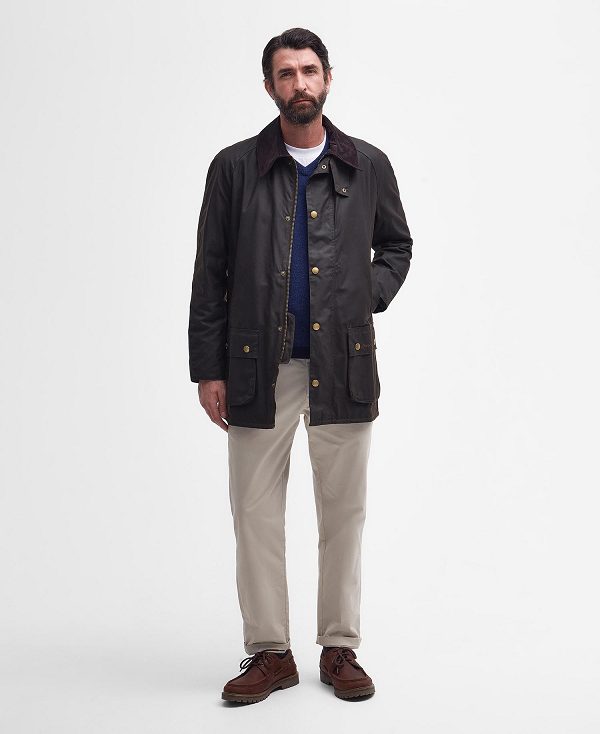 Barbour Beausby Wax Navy | BABO87270