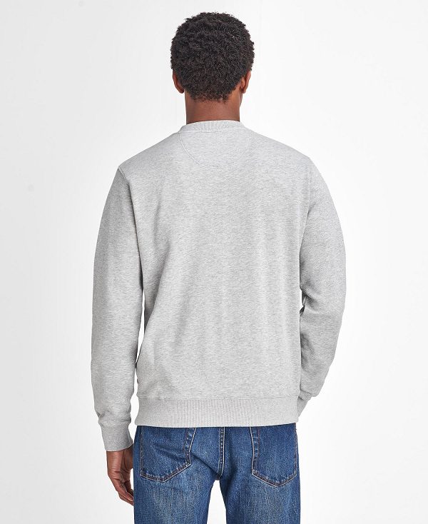 Barbour Beckhill Sweatshirt Grey | BABO88487