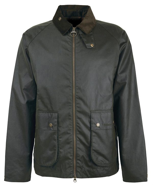 Barbour Bedale Short Wax Jacket Fern | BABO87222