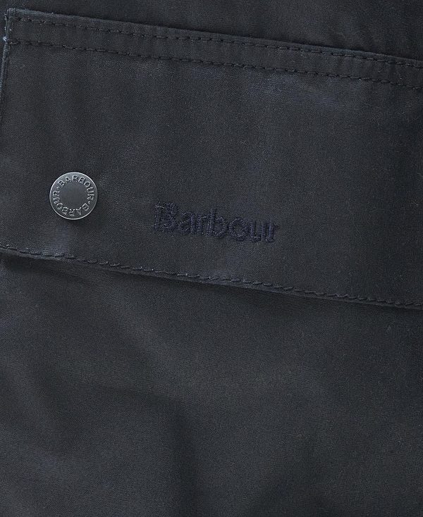 Barbour Bedale Short Wax Jacket Navy | BABO87230