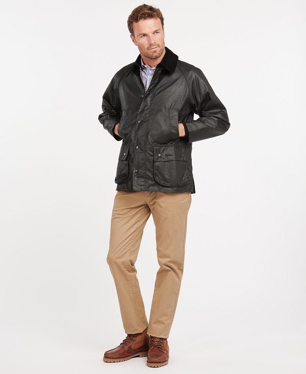 Barbour Bedale® Waxed Jacket Black | BABO87170