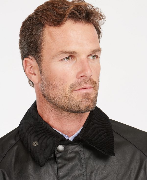 Barbour Bedale® Waxed Jacket Black | BABO87170