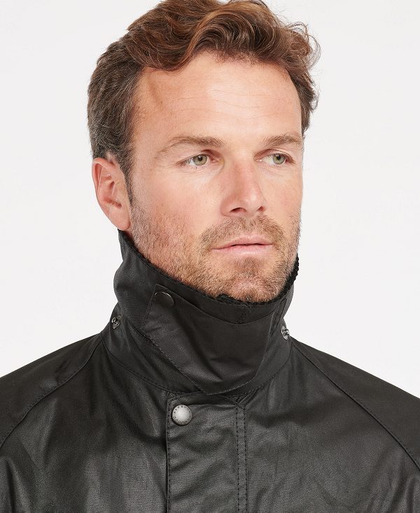 Barbour Bedale® Waxed Jacket Black | BABO87170