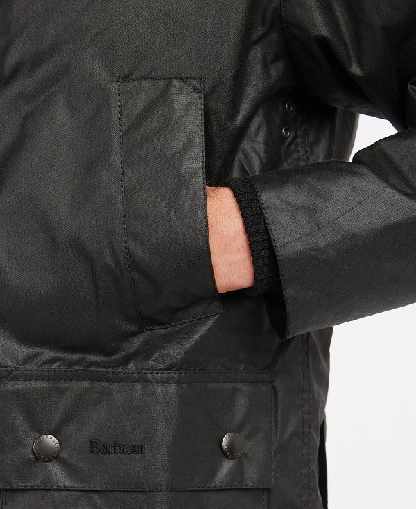 Barbour Bedale® Waxed Jacket Black | BABO87170