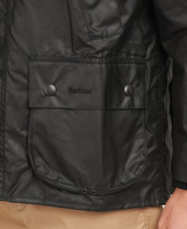 Barbour Bedale® Waxed Jacket Black | BABO87170