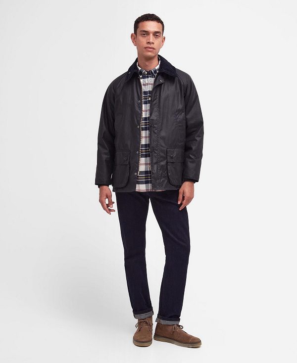 Barbour Bedale® Waxed Jacket Navy | BABO87183