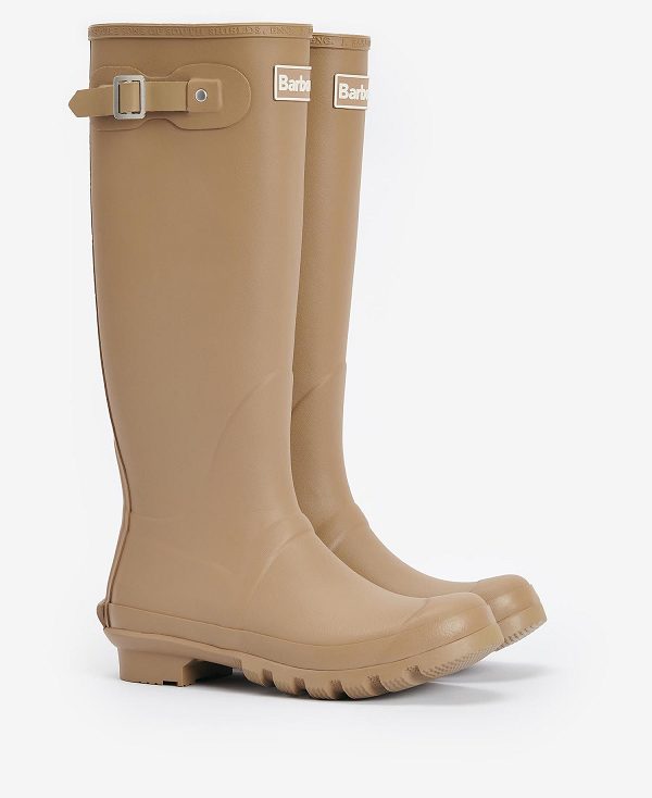 Barbour Bede Wellingtons Sandstone | BABO89938