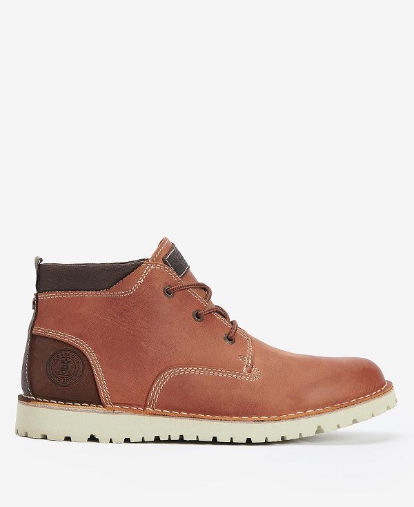 Barbour Bedrock Derby Boots Timber Tan | BABO88863