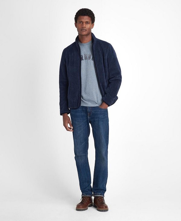 Barbour Belford Fleece Navy | BABO88726