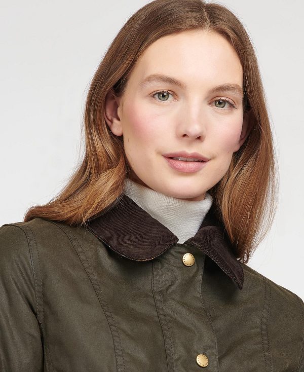 Barbour Belsay Wax Jacket Olive | BABO89218