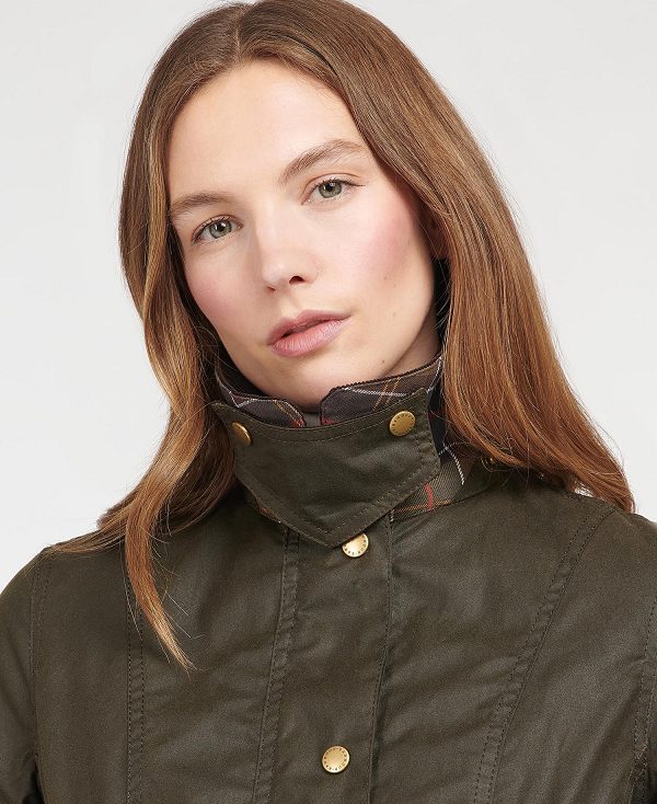 Barbour Belsay Wax Jacket Olive | BABO89218