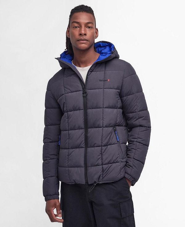 Barbour Benton Quilted Jacket Black Carbon | BABO87321