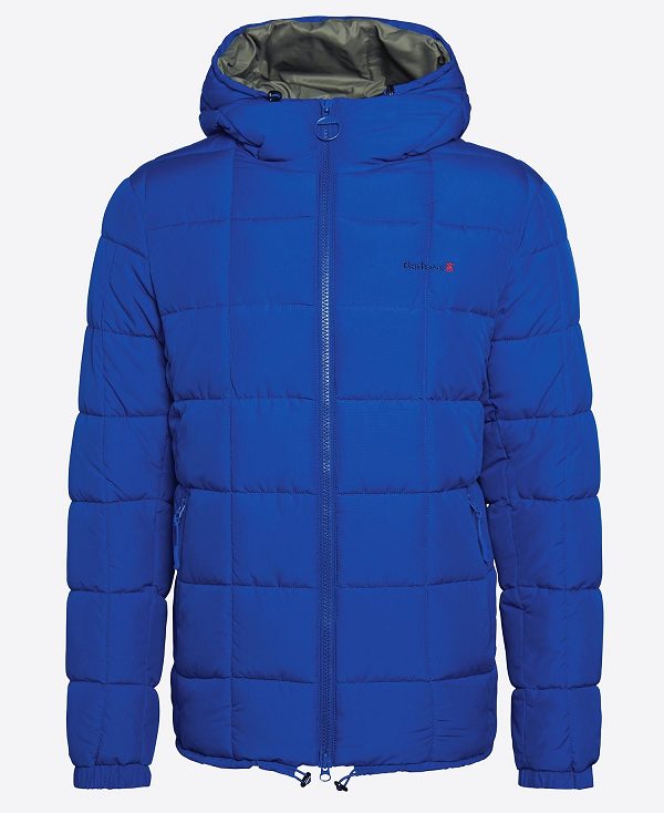 Barbour Benton Quilted Jacket Bright Blue | BABO87320