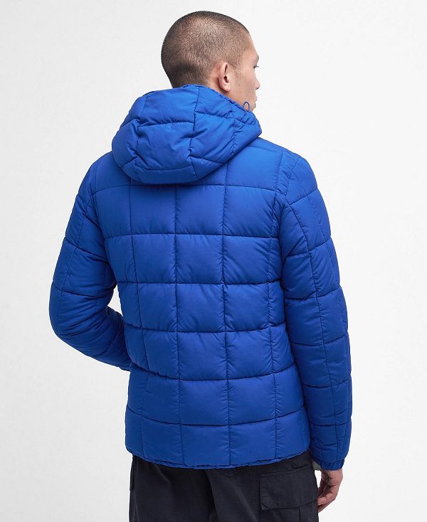 Barbour Benton Quilted Jacket Bright Blue | BABO87320