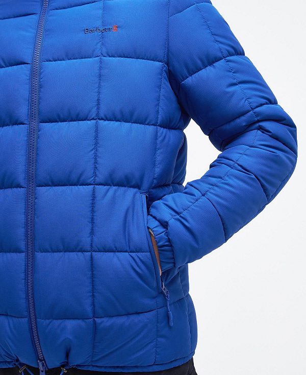 Barbour Benton Quilted Jacket Bright Blue | BABO87320