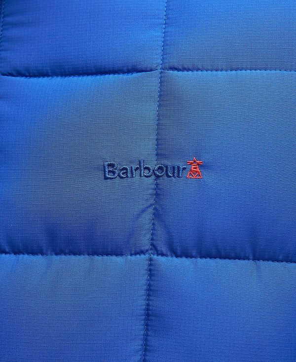 Barbour Benton Quilted Jacket Bright Blue | BABO87320