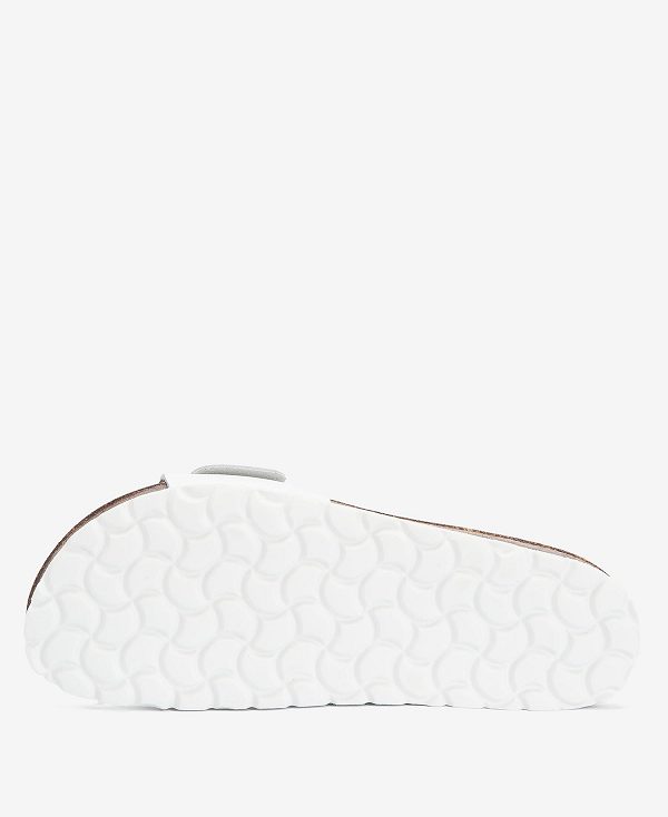 Barbour Benton Sandals Classic White | BABO89905