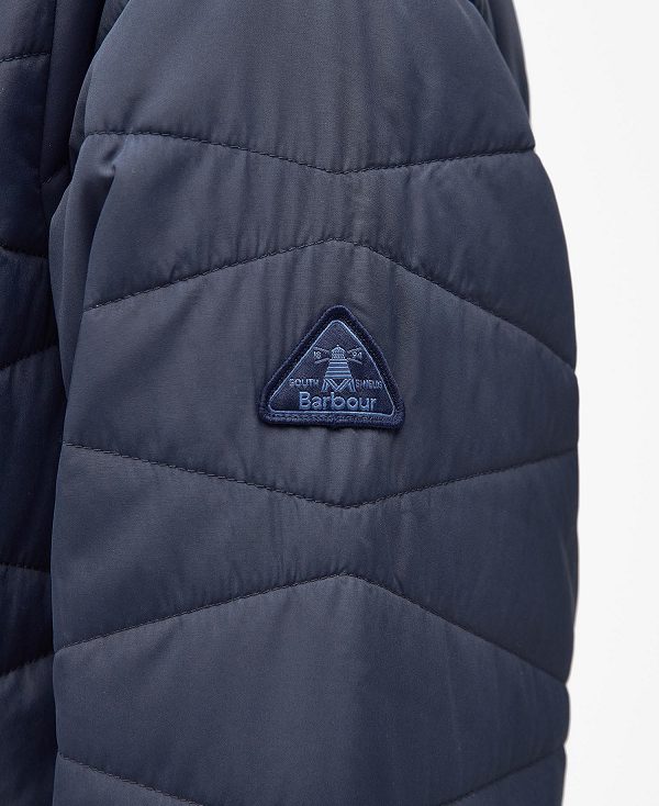 Barbour Berryman Quilted Jacket Dark Navy | BABO89284