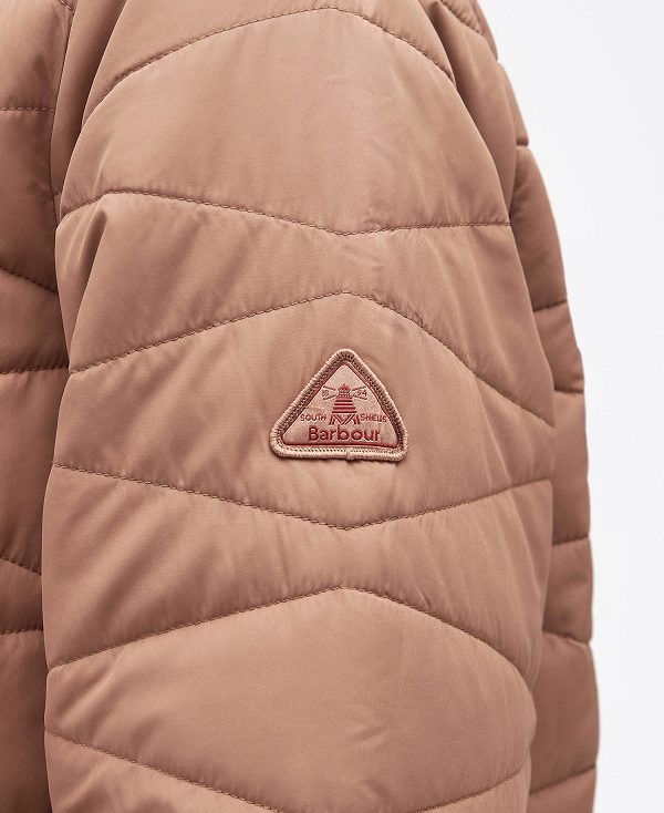 Barbour Berryman Quilted Jacket Nougat | BABO89285