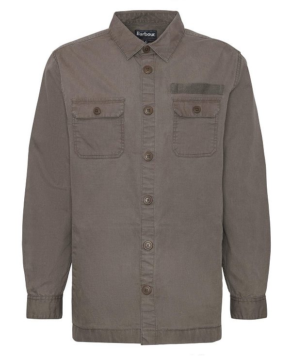 Barbour Bidlam Overshirt Tarmac | BABO87956