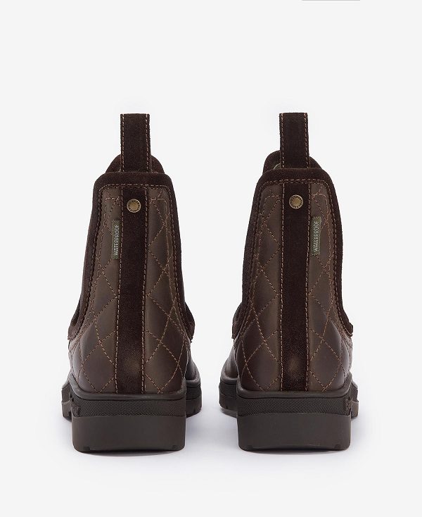 Barbour Birch Chelsea Boots Classic Brown | BABO89883