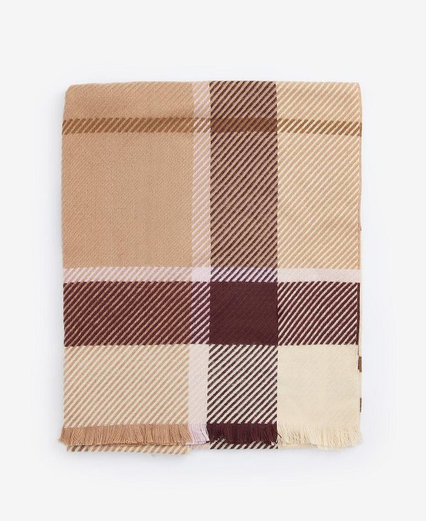 Barbour Blair Tartan Scarf Ancient Loden | BABO90102