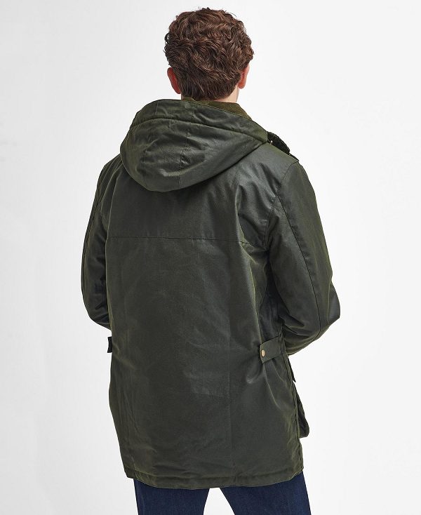 Barbour Bleaberry Waxed Jacket Fern | BABO87269