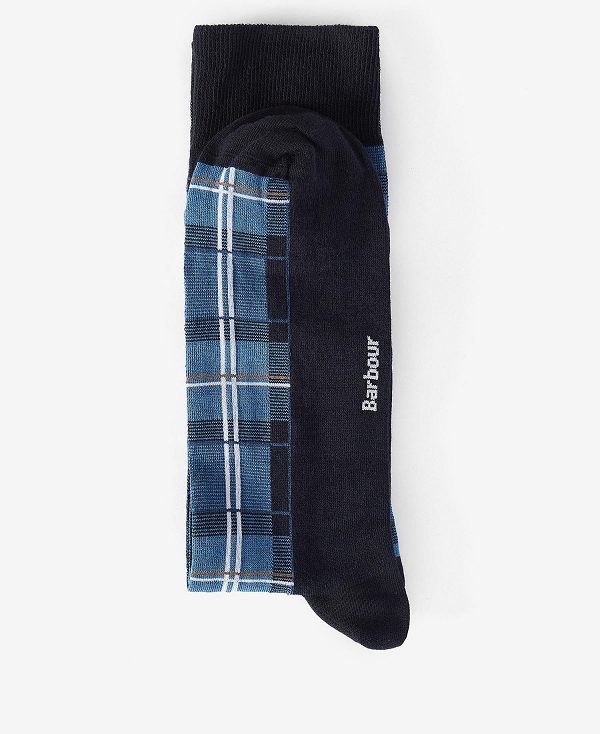 Barbour Blyth Socks Classic Black Slate | BABO89130