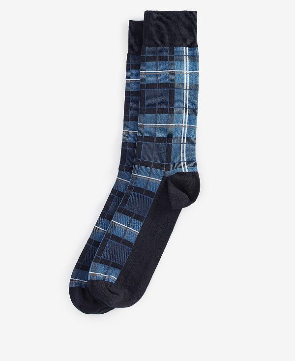 Barbour Blyth Socks Classic Black Slate | BABO89130