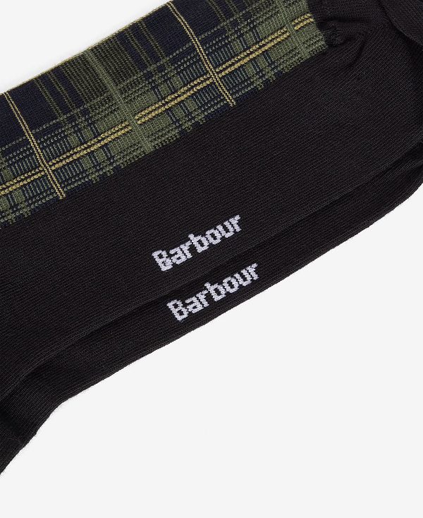 Barbour Blyth Socks Classic Black Slate | BABO89137