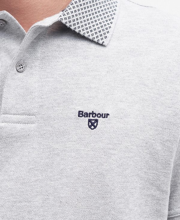 Barbour Bothain Polo Shirt Grey | BABO88061