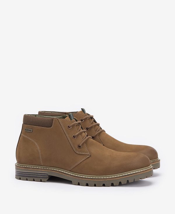 Barbour Boulder Chukka Boots Sand | BABO88868