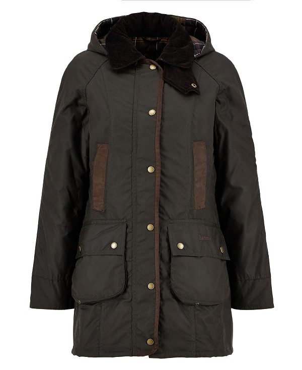 Barbour Bower Wax Jacket Olive | BABO89208