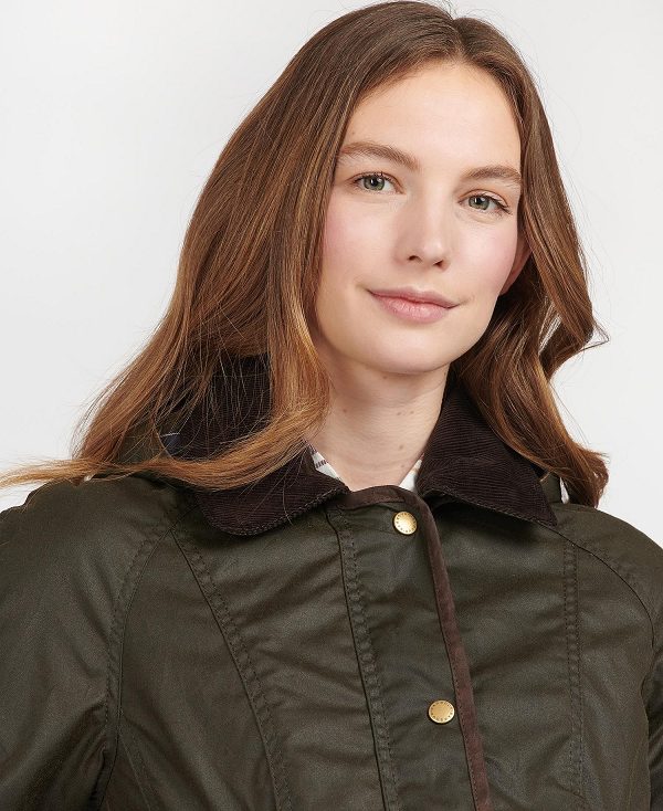 Barbour Bower Wax Jacket Olive | BABO89208