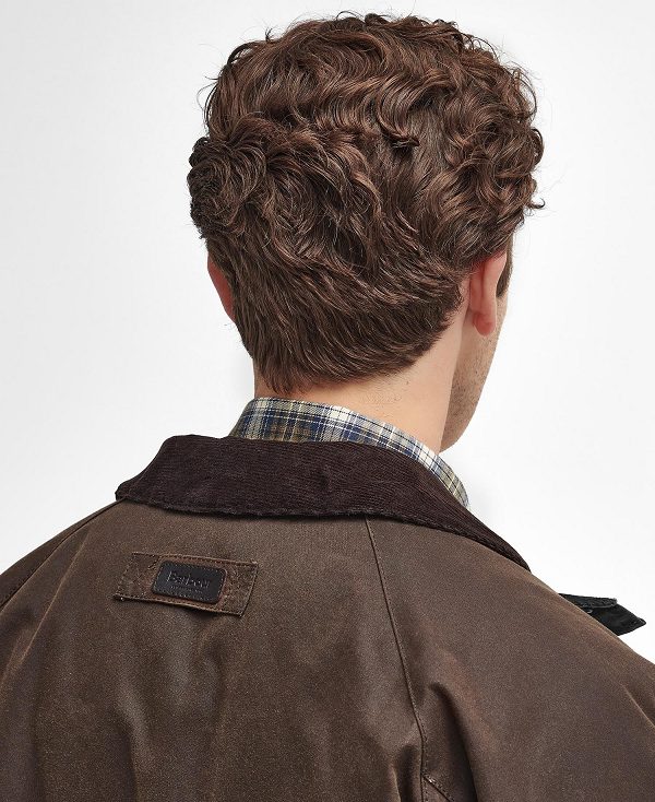 Barbour Bowland Waxed Jacket Classic Brown | BABO87263