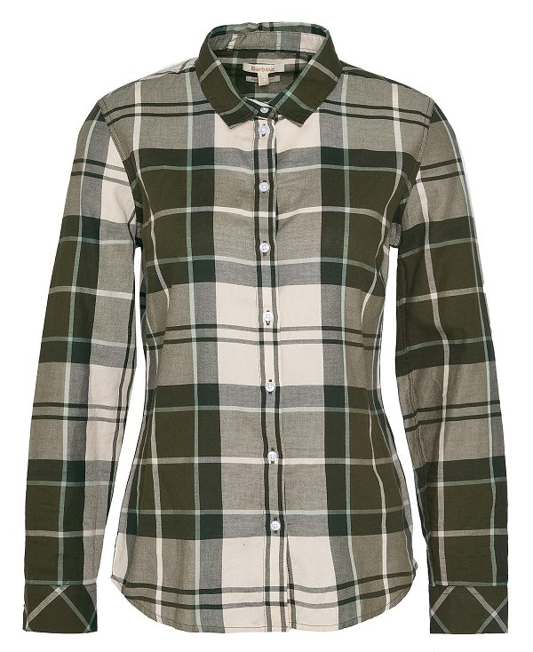 Barbour Bredon Regular Long-sleeved Shirt Ancient Loden Tartan | BABO89527