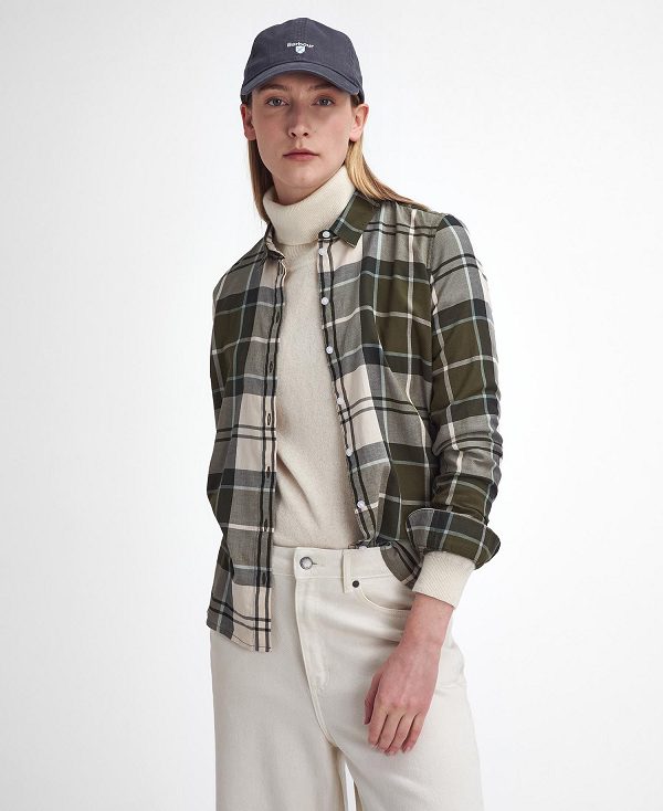 Barbour Bredon Regular Long-sleeved Shirt Ancient Loden Tartan | BABO89527