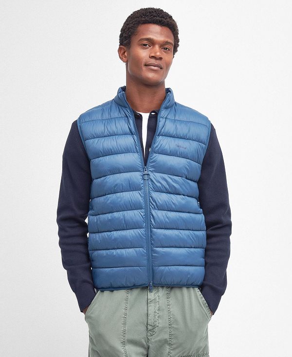 Barbour Bretby Gilet Dark Denim | BABO87541