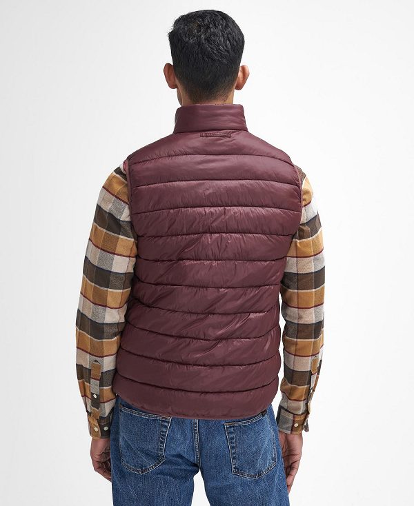 Barbour Bretby Gilet Winter Blackberry | BABO87578