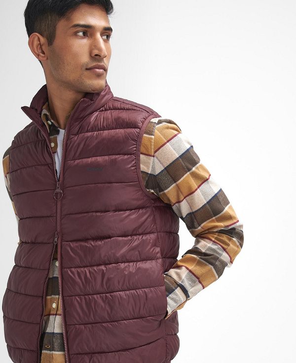 Barbour Bretby Gilet Winter Blackberry | BABO87578