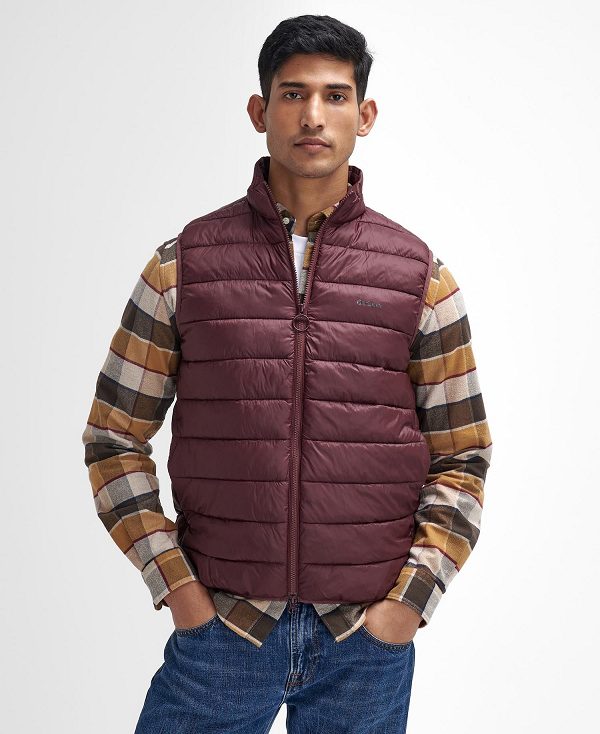 Barbour Bretby Gilet Winter Blackberry | BABO87578