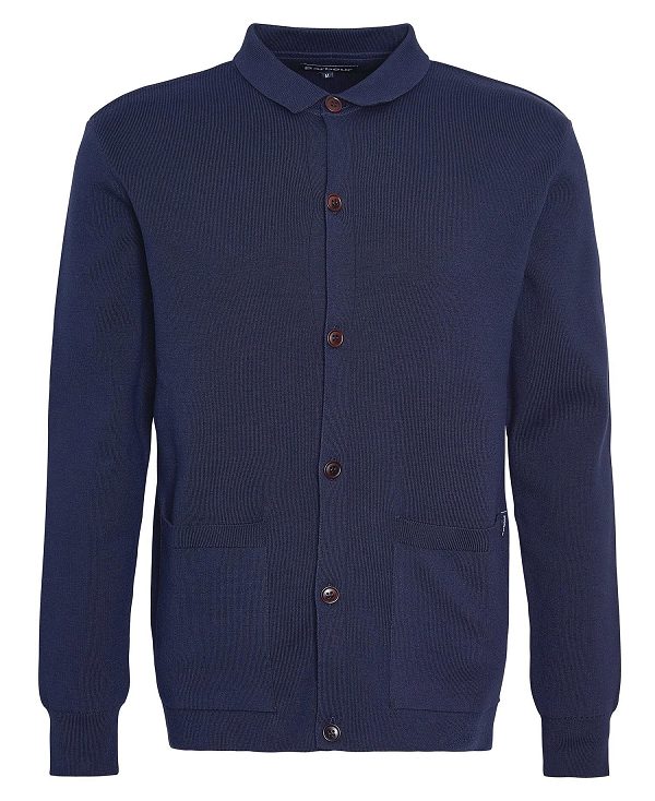 Barbour Brigends Cardigan Classic Navy | BABO88615