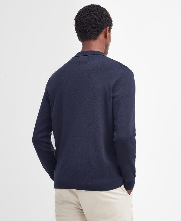 Barbour Brigends Cardigan Classic Navy | BABO88615