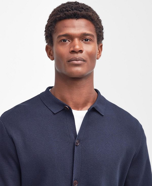 Barbour Brigends Cardigan Classic Navy | BABO88615