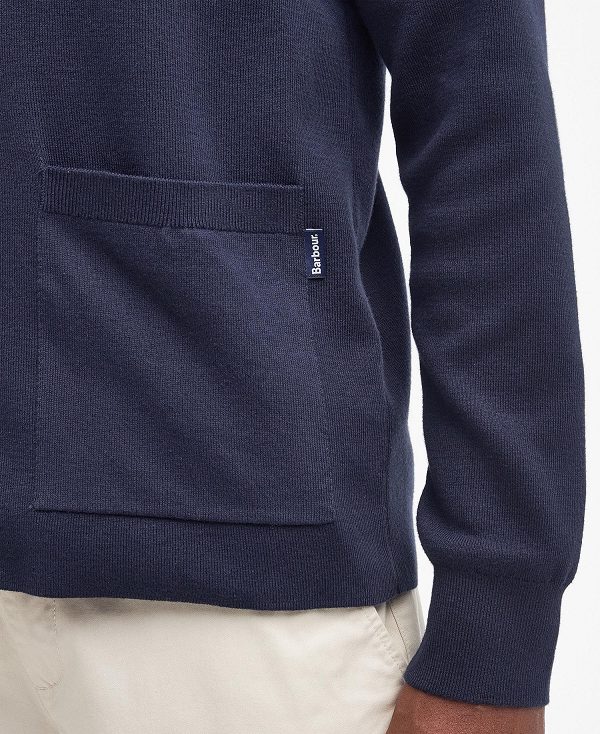 Barbour Brigends Cardigan Classic Navy | BABO88615