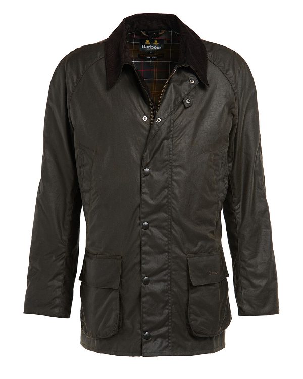 Barbour Bristol Waxed Jacket Olive | BABO87236